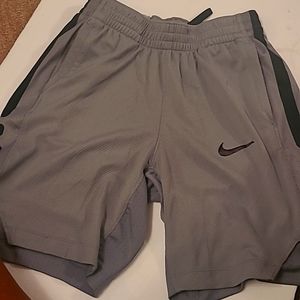 Nike athletic shorts. Gray. Size medium